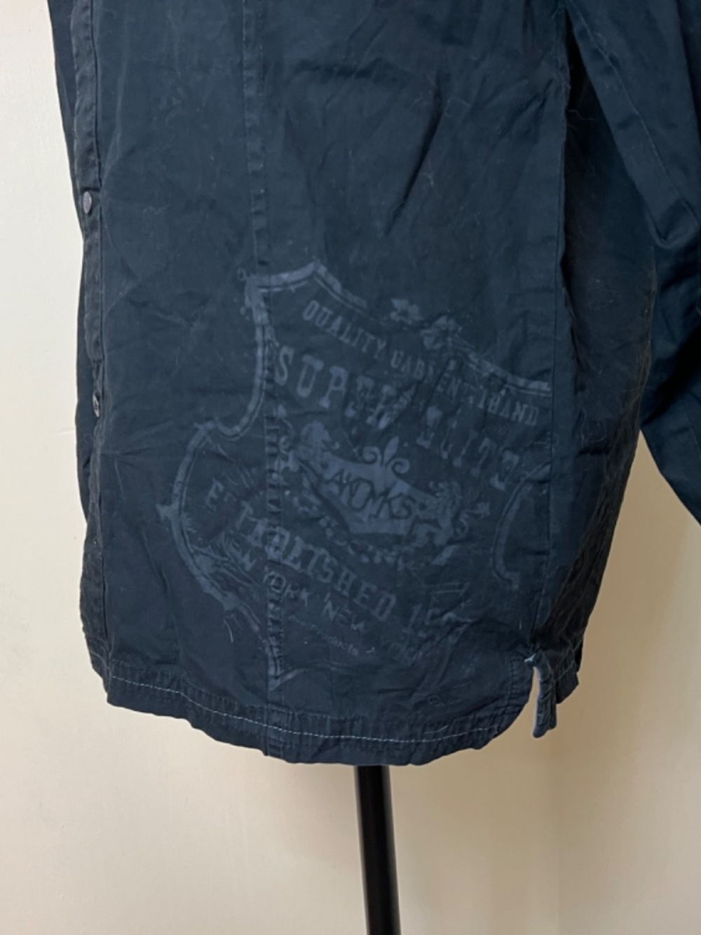 AKADEMIKS BOYS SIZE Large Black LS BUTTON FRONT SHIRT 100% Cotton Size XL - Picture 7 of 14